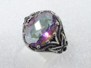 色石　指輪(14号)